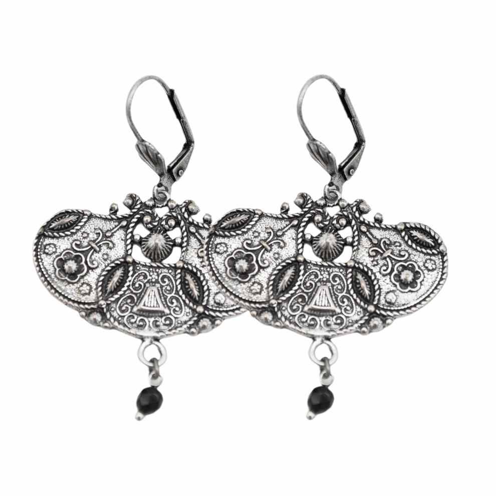 Boucles D'Oreilles Lotta Djossou  | Boucles D'Oreilles Baroque